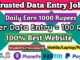 Data entry jobs from home without investment