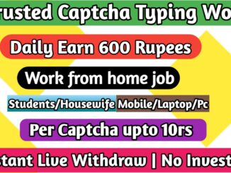 Trusted captcha typing jobs
