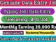 Genuine data entry jobs
