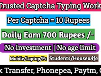 Trusted captcha typing jobs