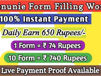 Trusted form filling jobs