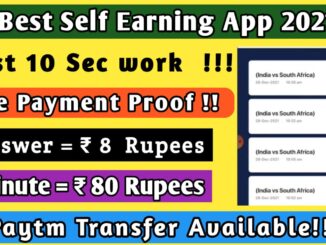Self earning app paytm cash without investment
