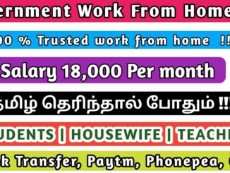 Government work from home jobs